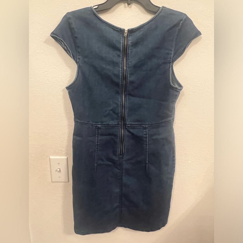 Bundle 👗Free People Lia Denim Dress & Handkerchief Dress 🎁 - Picture 9 of 11